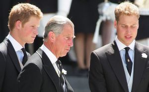 Foto: EPA-EFE / Pričevi William i Harry sa  kraljem Charlesom
