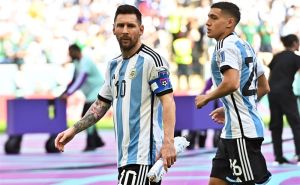Foto: EPA-EFE / Leo Messi - tužan početak Mundijala za Argentinu