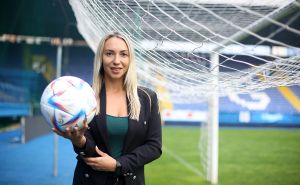Foto: Dž. K. / Radiosarajevo.ba / Merima Čelik, sutkinja sa znakom FIFA-e
