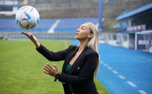 Foto: Dž. K. / Radiosarajevo.ba / Merima Čelik, sutkinja sa znakom FIFA-e