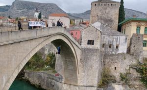 Foto: AA / Stop femicidu - Mostar, skok bez aplauza