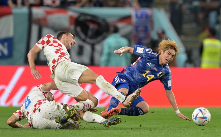 Detalji sa utakmice Japan - Hrvatska