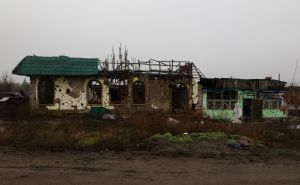 FOTO: AA / Potpuno devastirano selo Kamjanka