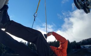 Foto: FUP / Pokazna vježba spašavanja skijaša