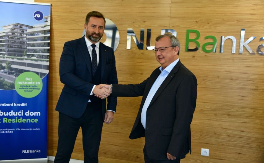 Potpisivanje ugovora između NLB Grupe i kompanije Crni Vrh