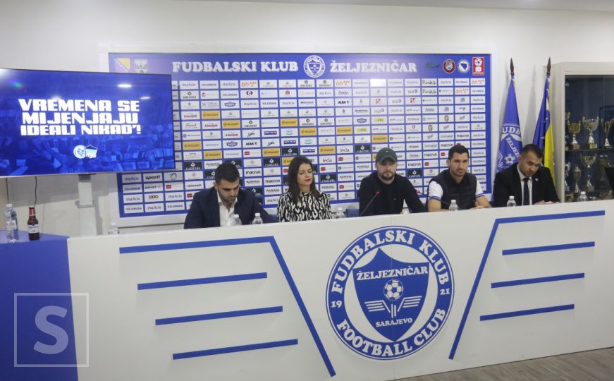FK Željezničar, konferencija za medije