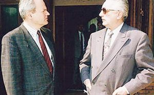 Foto: Arhiv / Milošević i Tuđman u Karađorđevu