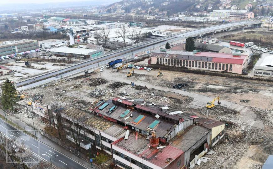 Mjesto gdje će se graditi Lidl u Sarajevu