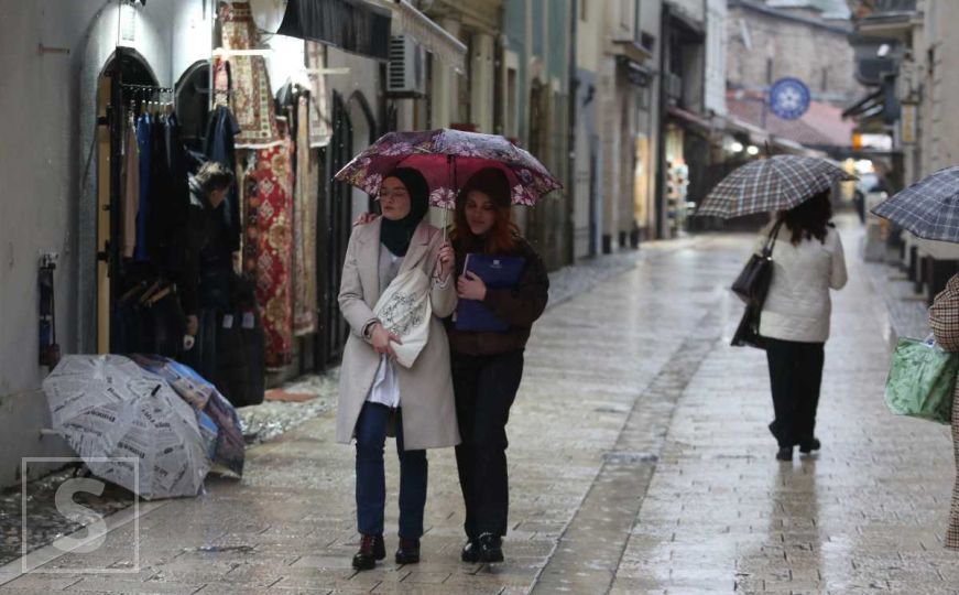 Kiša u Sarajevu