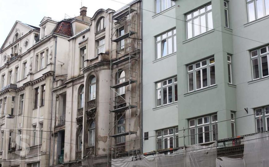 Nove fasade na zgradama u centru Sarajeva