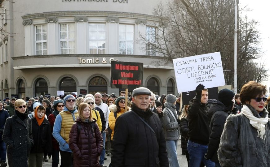 Protesti u Zagrebu