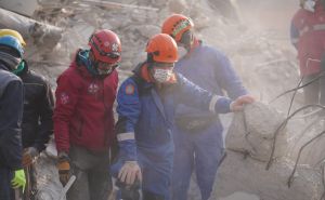 Foto: Ured za odnose s javnošću Vlade FBiH / USAR tim u akciji spašavanja