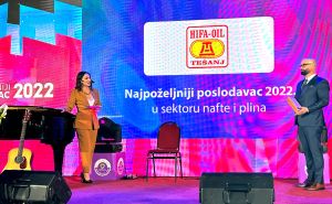 Foto: Hifa - Oil / Hifa-Oil sa najviše nagrada na ceremoniji „ Najpoželjniji poslodavac“ u BiH