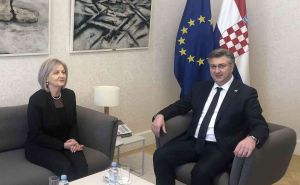Foto: Vijeće ministara BiH / Sastanak Krišto-Plenković