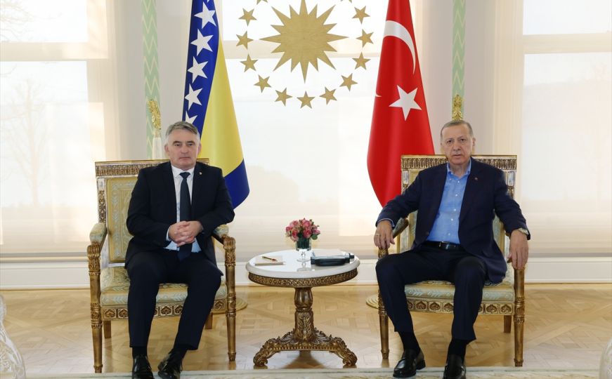 Komšić i Erdogan na sastanku