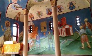 Foto: Pobjeda.me / Jezive freske u crkvi u Rožajama