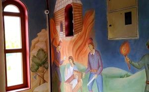Foto: Pobjeda.me / Jezive freske u crkvi u Rožajama