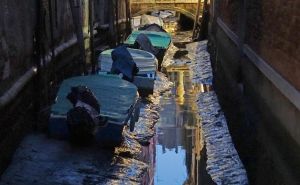 Foto: EPA / Suša u Veneciji