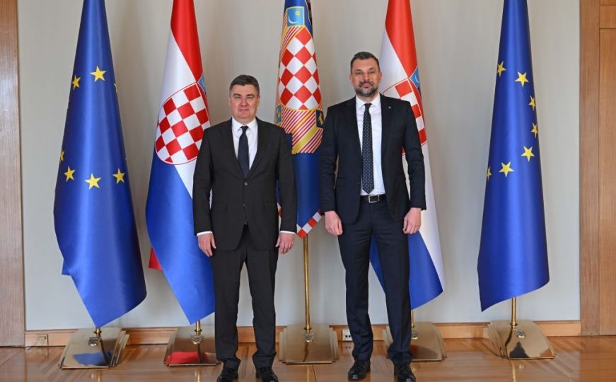Susret Milanovića i Konakovića u Zagrebu