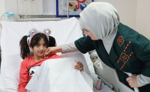 AA  / Erdoganova posjeta povrijeđenoj djeci