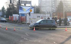 Foto: Dž. K. / Radiosarajevo.ba / Policija na mjestu nesreće