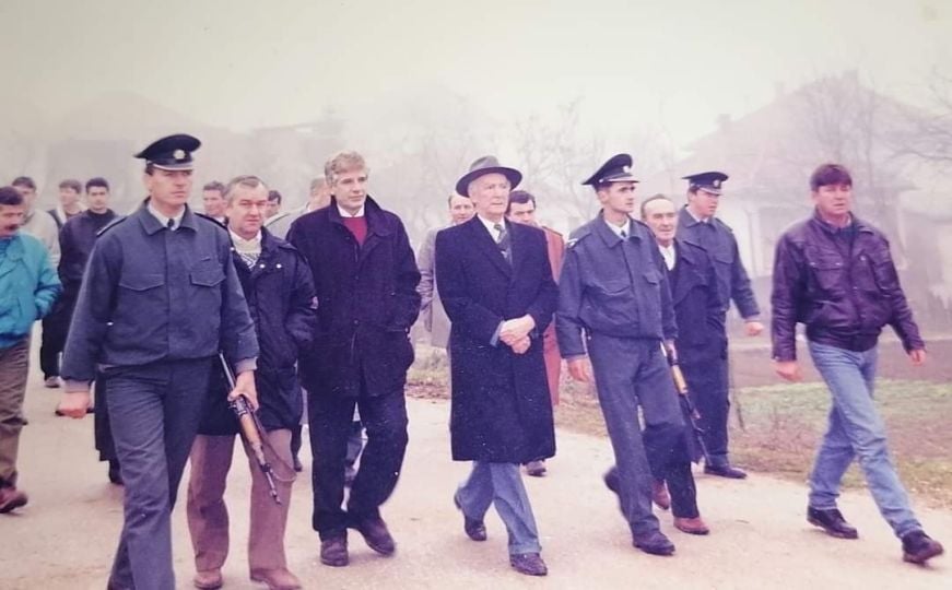 Filipović u posjeti Vitezu ratne 1994