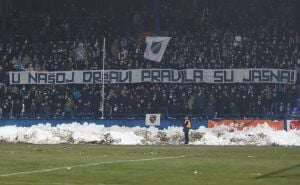 Foto: Dž. K. / Radiosarajevo.ba / Željezničar vs Zvijezda Gradačac