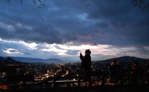 Foto: N.G./Radiosarajevo.ba / Zalazak Sunca u Sarajevu