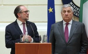 Foto: Dž. K. / Radiosarajevo.ba / Alexander Schallenberg i Antonio Tajani