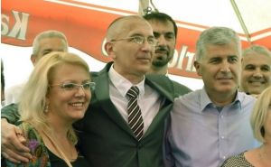 Foto: HDZ BiH / Lidija Bradara, Dario Kordić i Dragan Čović