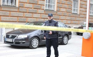 Foto: Dž. K. / Radiosarajevo.ba / Mjesto događaja ograđeno policijskom trakom
