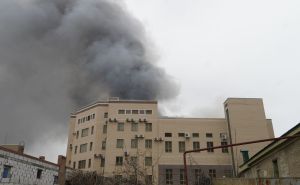 FOTO: AA / Požar u zgradi ruske tajne službe u Rostovu