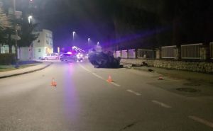 Foto: Čitalac/Radiosarajevo.ba / Saobraćajna nesreća u Otesu