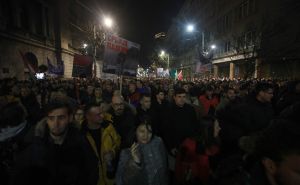 Foto: Anadolija / Protest protiv evropskog plana za Kosovo