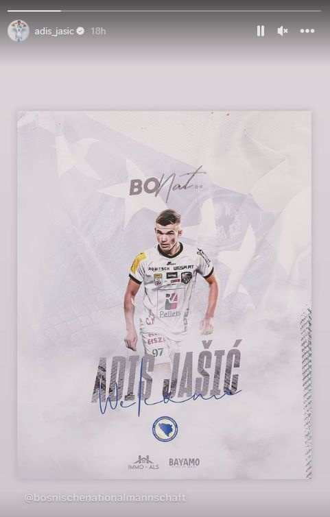 Objava Adisa Jašića
