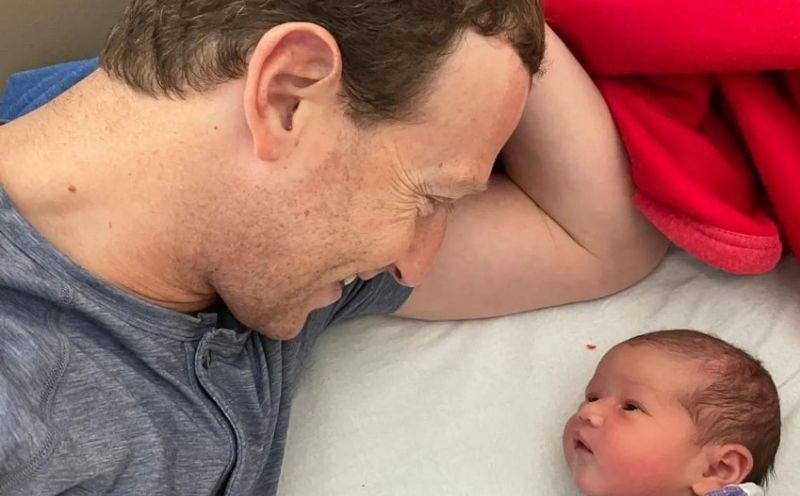 Mark Zuckerberg i treće dijete