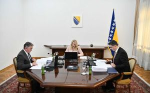 Foto: A. K. / Radiosarajevo.ba / Članovi Predsjedništva BiH
