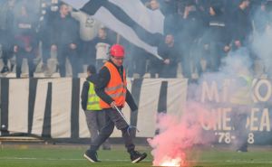 Foto: Blic.rs / Nered na utakmici Partizana