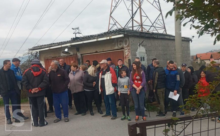 Protest građana sa Općine Novo Sarajevo