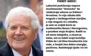 Foto: Facebook / Lažna izjava Abdića o Konakoviću