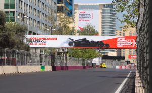 FOTO: AA / Ulice Bakua pretvorene u stazu za trku Formule 1