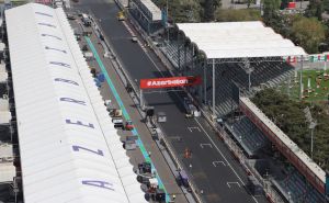FOTO: AA / Ulice Bakua pretvorene u stazu za trku Formule 1