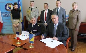 Foto: Ministarstvo odbrane BiH / Potpisivanje Plana bilateralnih odnosa sa Francuskom