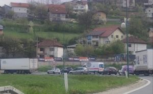Foto: Čitatelj/Radiosarajevo.ba / Velike gužve u Vogošći