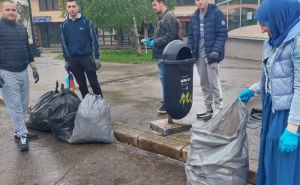 Foto: Facebook / Unija studenata u Zenici uspješno realizovala akciju čišćenja smeća