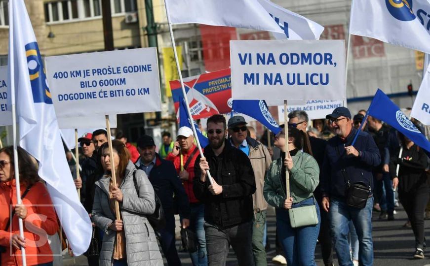 Protestna šetnja u Sarajevu
