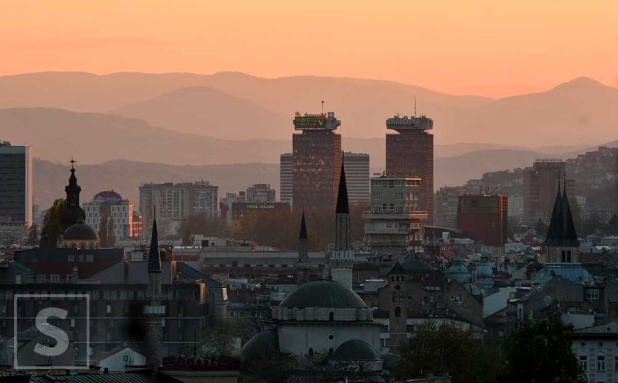 Zalazak sunca, Sarajevo