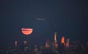 Foto: AA / Pun Mjesec iznad New Yorka