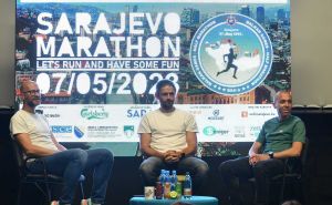 Foto: N.G./Radiosarajevo.ba / Panel diskusija uoči 4. Sarajevo Marathona