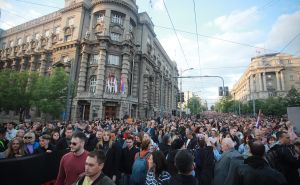 Foto: AA / Protesti u Beogradu